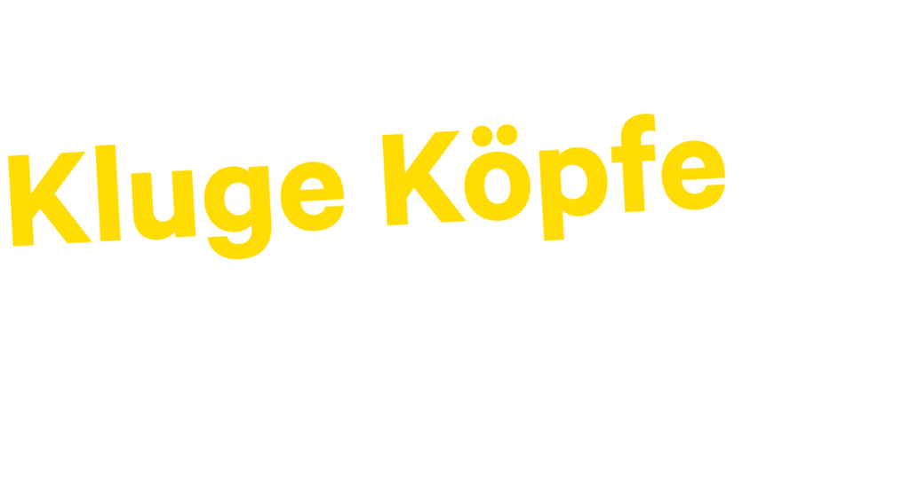 Kluge Köpfe tanken gratis